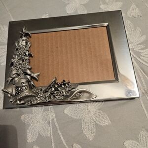 Silver 25th Annivesary Decorative Photo Frame